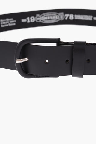 40mm leather B-BALDO belt
