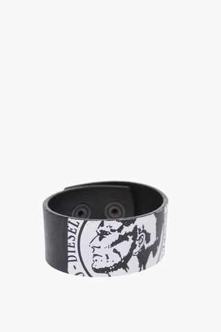 leather A-MOICA bracelet