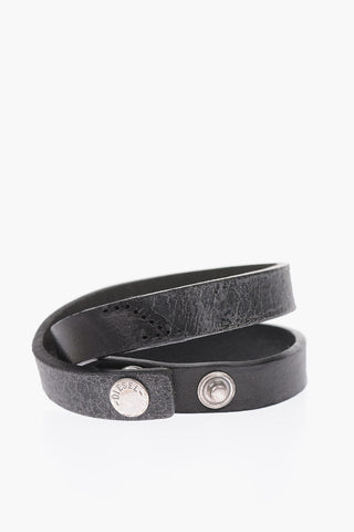 leather A-LOREO bracelet
