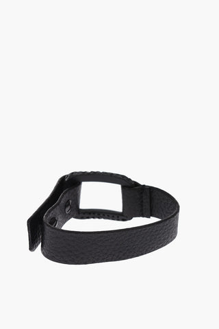 leather A-HALF bracelet
