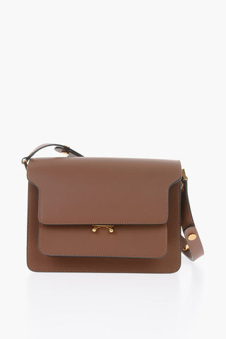 Borsa a Spalla in Pelle con Tracolla Regolabile