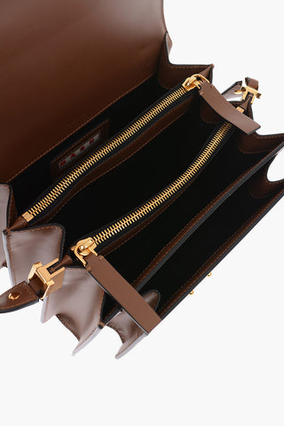 Borsa a Spalla in Pelle con Tracolla Regolabile