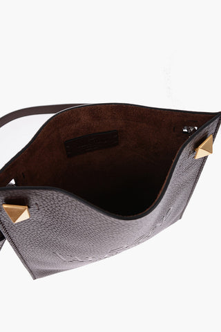 Leather ROMAN STUD Crossbody Bag