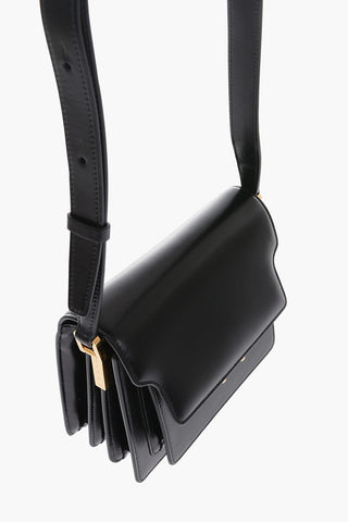 Borsa a Spalla in Pelle con Tracolla Regolabile