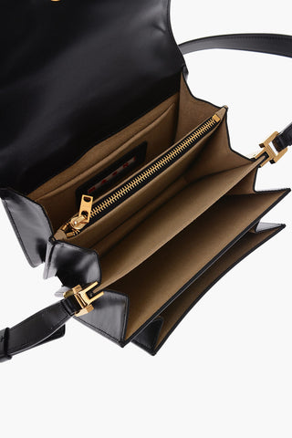 Borsa a Spalla in Pelle con Tracolla Regolabile