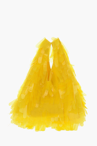 Shopping Bag with Silicon Fringes