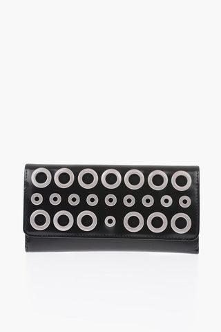 leather studded AMAZONITE PLUS Wallet