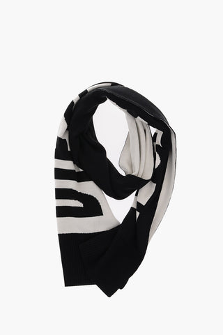 Logo embroidered K-GUBO-B scarf