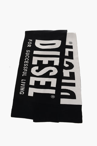 Logo embroidered K-GUBO-B scarf