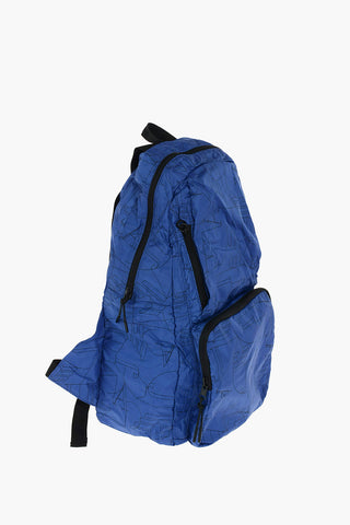 Zaino Pieghevole Ultraleggero con Stampe Monogram