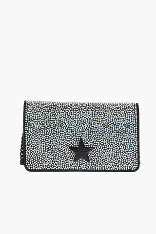 Velvet STELLA STAR Shoulder Bag with Jewel Applications