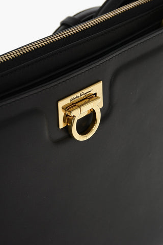 Borsa a Spalla in Pelle con 3 Scompartimenti