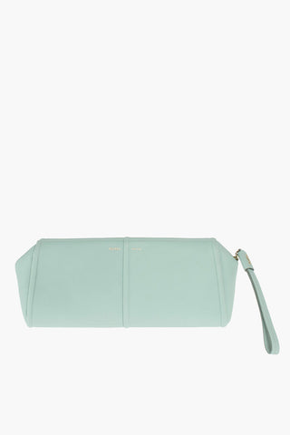 Leather ELSA Handbag with Adjustable Shoulder Strap and Wrist Handle