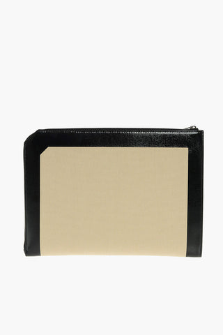 Two Tone Pouch with Printed Logo