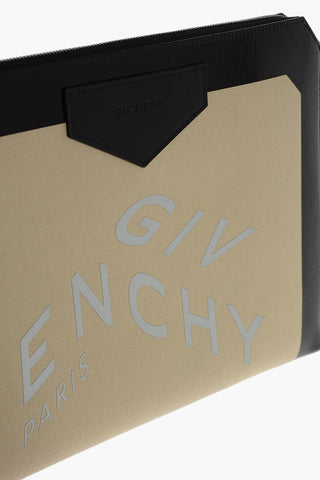 Two Tone Pouch with Printed Logo