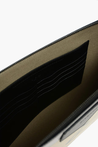 Two Tone Pouch with Printed Logo