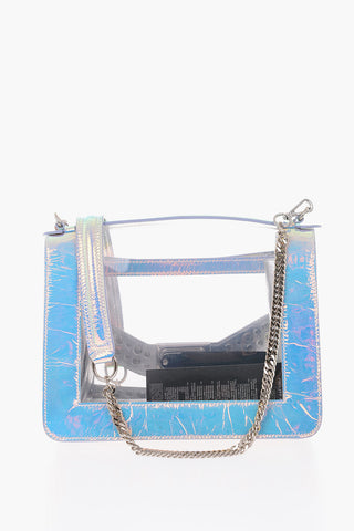 COUTURE studded reflective top bag