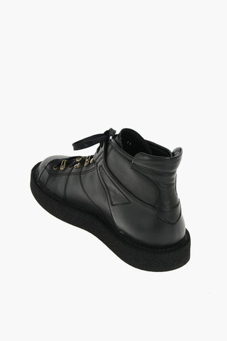 Lace Up MODIGLIANI Leather Sneakers