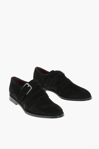 Suede GIOTTO Monk Strap Shoes
