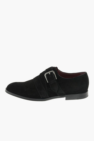Suede GIOTTO Monk Strap Shoes