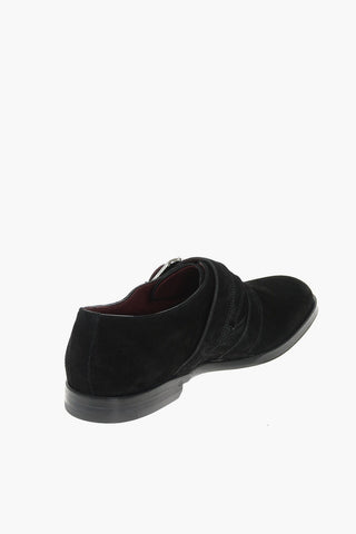 Suede GIOTTO Monk Strap Shoes