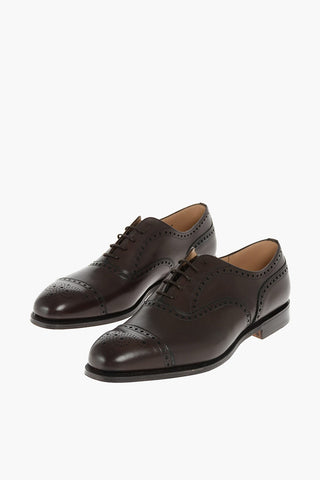 Lace Up DIPLOMAT Brogue Leather Derby Shoes