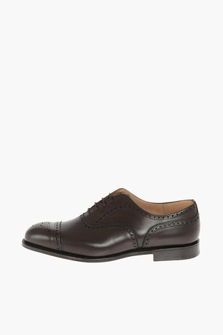 Lace Up DIPLOMAT Brogue Leather Derby Shoes