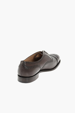 Lace Up DIPLOMAT Brogue Leather Derby Shoes