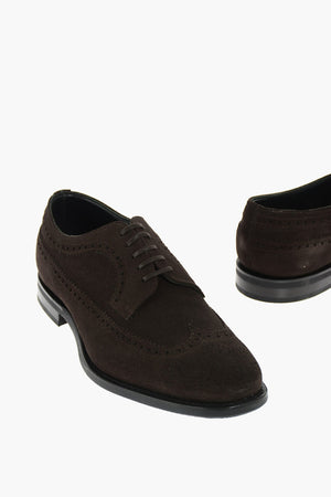 Lace Up PORTMORE Brogue Suede Derby Shoes