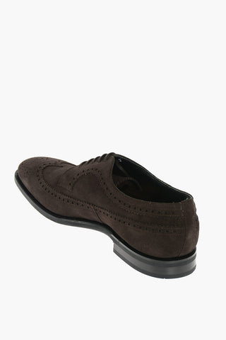 Derby Brogue PORTMORE Stringate in Suede