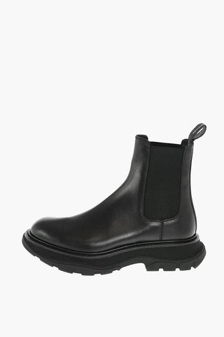 Leather Chelsea Booties