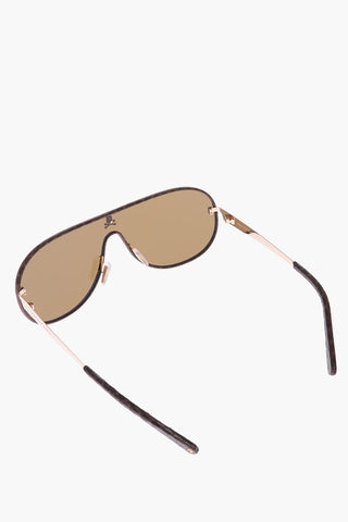 Shield TARGET Sunglasses with leather trimmings