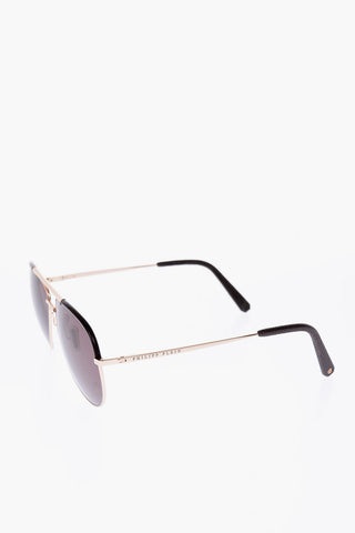 leather trimmings aviator CATEGORY Sunglasses