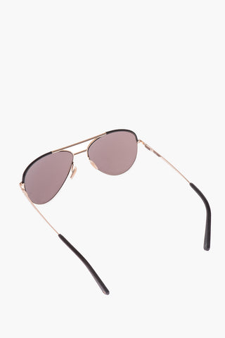 leather trimmings aviator CATEGORY Sunglasses
