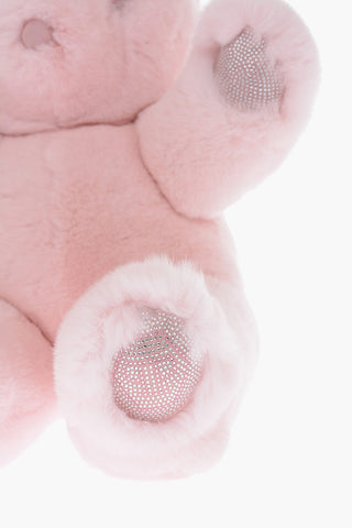 Peluche Teddy Bear 40 in Pelliccia con dettagli Strass