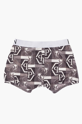 HOMME stretch cotton ALL SKULLS Boxer