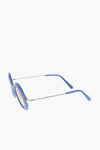Round OLIVIA sunglasses with studs