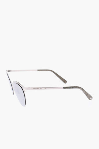 occhiali da sole PARIS cat eye glitter con lenti specchiate