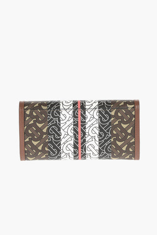 Monogram Wallet with Purse and Card Holder