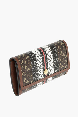 Monogram Wallet with Purse and Card Holder