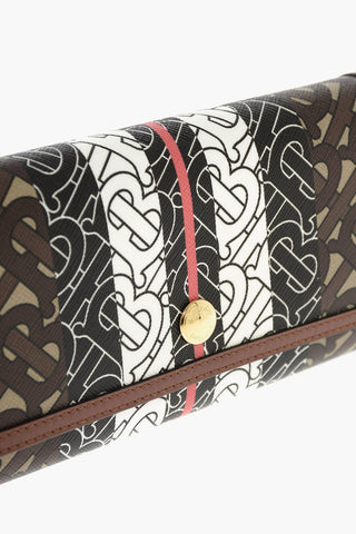 Monogram Wallet with Purse and Card Holder