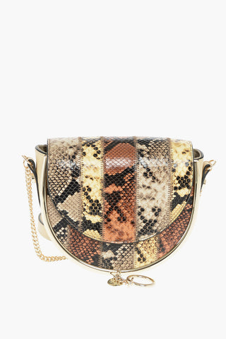 SEE BY Mini Bag MARA in Pelle Stampa Rettile