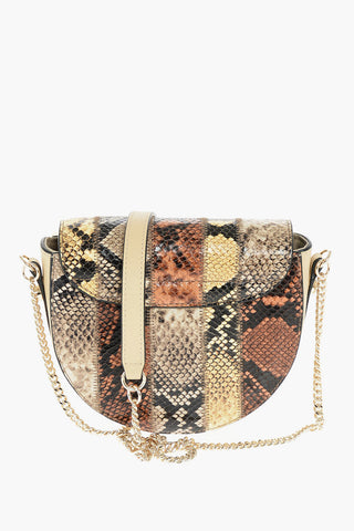 SEE BY Mini Bag MARA in Pelle Stampa Rettile