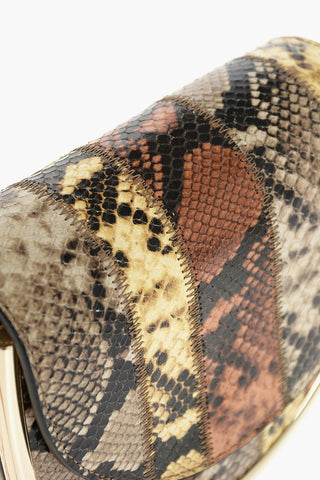 SEE BY Mini Bag MARA in Pelle Stampa Rettile