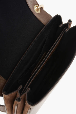 SEE BY Borsa Saddle a Spalla MARA in Pelle con Inserto in Suede