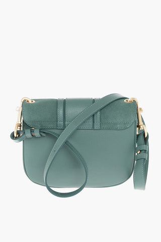 SEE BY Borsa Saddle a Spalla MARA in Pelle con Inserto in Suede
