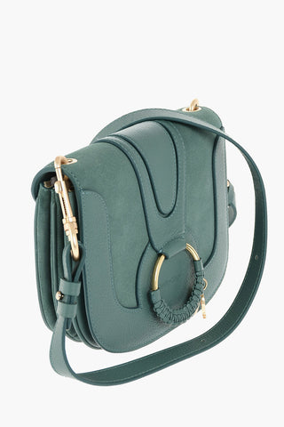 SEE BY Borsa Saddle a Spalla MARA in Pelle con Inserto in Suede