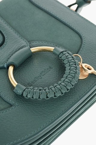 SEE BY Borsa Saddle a Spalla MARA in Pelle con Inserto in Suede