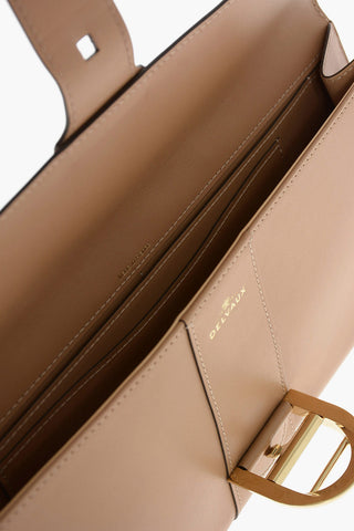 Pochette in Pelle con Maxi Fibbia