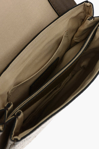 SEE BY Borsa Saddle a Spalla HANA in Pelle Stampa Serpente
